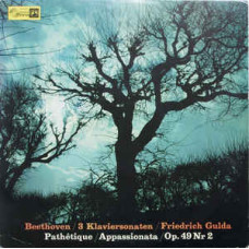 Friedrich Gulda / Ludwig Van Beethoven ‎- 3 Klaviersonaten