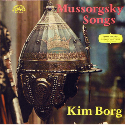 Modest Mussorgsky, Kim Borg ‎– Songs SUA 10390