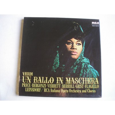 Verdi - Leinsdorf / RCA Italiana Symphony Orchestra / RCA Italiana Symphony Chorus ‎– Un Ballo In Maschera 3LP BOX  SER 5710-11-12