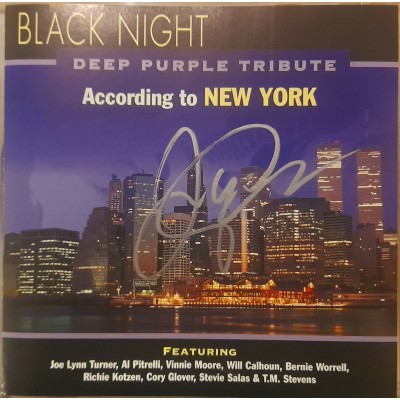 CD - Deep Purple - Black Night - Deep Purple Tribute According To New York с автографом Joe Lynn Turner 6-25928009227