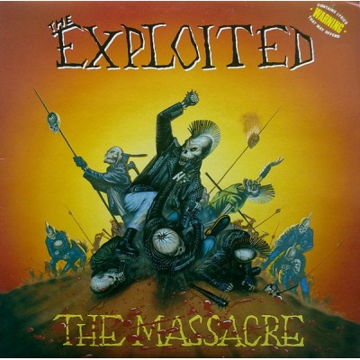 Exploited, The ‎–  The Massacre c Автографом Wattie JUST 15