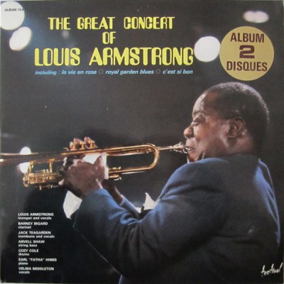 Louis Armstrong ‎– The Great Concert Of Louis Armstrong 2LP ALB 154