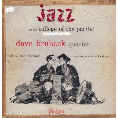 The Dave Brubeck Quartet ‎Featuring Paul Desmond ‎– Jazz At The College Of The Pacific '10 Зеленый винил 3-13