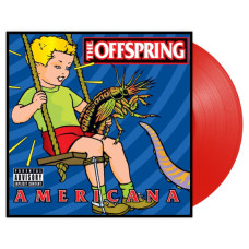 The Offspring - Americana LP 2018 Reissue Ltd Ed Red Vinyl + 3-D Lenticular Cover + Stickers Set Последний экземпляр