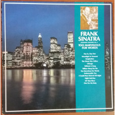 Frank Sinatra ‎- Legendary Concerts Vol. 2 Too Marvellous For Words
