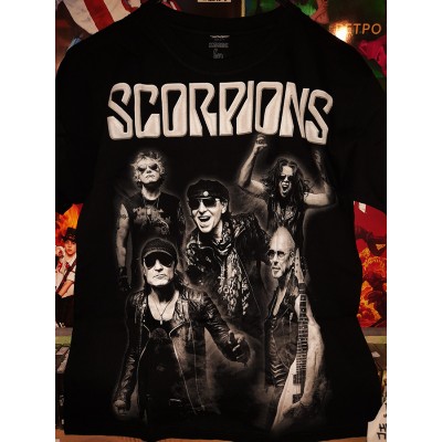 Футболка Scorpions "Band" 00