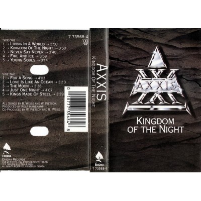 кассета Axxis – Kingdom Of The Night 018777356848