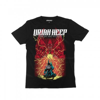 Футболка Uriah Heep “Demons & Wizards” черная 00