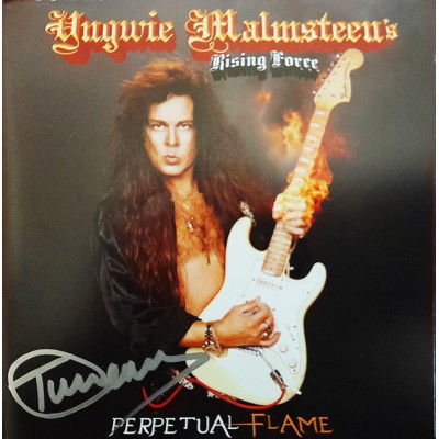 CD + DVD - Yngwie J. Malmsteen – Perpetual Flame - Japan! Автограф Tim "Ripper" Owens! UICE-9076