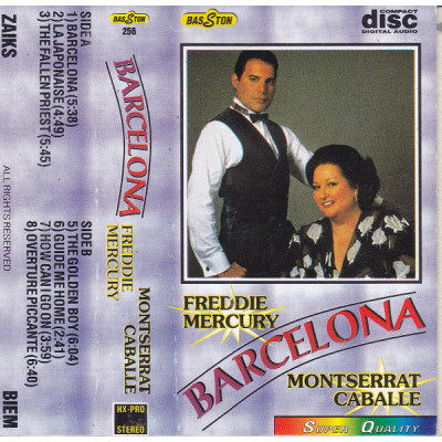 Freddie Mercury & Montserrat Caballé – Barcelona Basston – 256