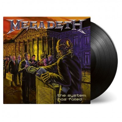 Megadeth ‎– The System Has Failed LP NEW 2019 Reissue 4050538374049