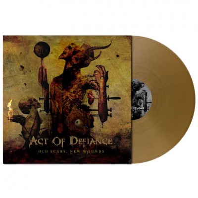 Act Of Defiance - Old Scars, New Wounds LP Gold Vinyl Ltd Ed 100 copies 3984-15538-1