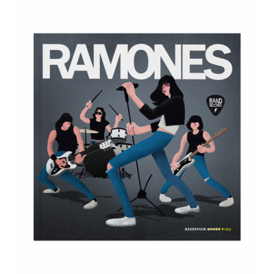 Книга рисунков Ramones - La Incredible Historia ISBN 978-84-16709-82-3