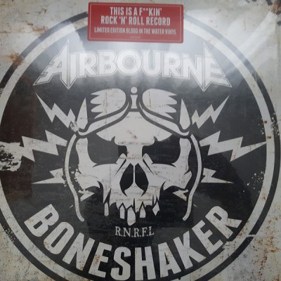Airbourne - Boneshaker LP NEW 2019 Blood In The Water Splatter Colour Vinyl Ltd Ed Последний экземпляр 060250817886