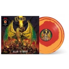 Dio - KIlling The Dragon LP Ltd Ed Red & Orange Swirl