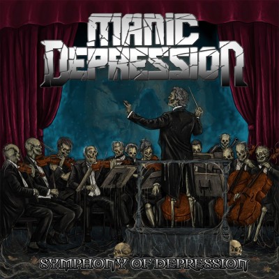 CD Manic Depression - Symphony Of Depression CD Jewel Case с автографом Виталия Новожилова MS-012