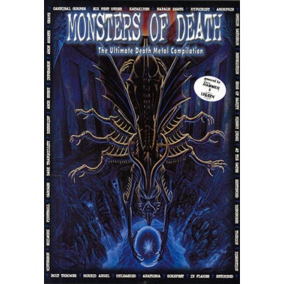 2 DVD - Various – Monsters Of Death - In Flames, Napalm Death, Cannibal Corpse, Deicide, Vader etc 727361136925