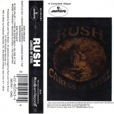 Rush – Caress Of Steel - Кассета USA