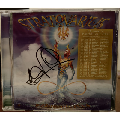 CD Stratovarius - Elements Pt.1 - Original с автографом Timo Tolkki