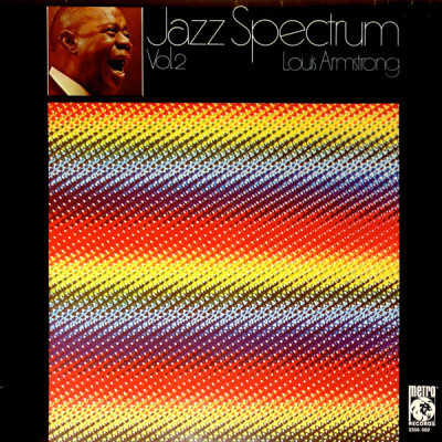 Louis Armstrong – Jazz Spectrum Vol. 2 LP 1971 Scandinavia  2356 002 2356 002