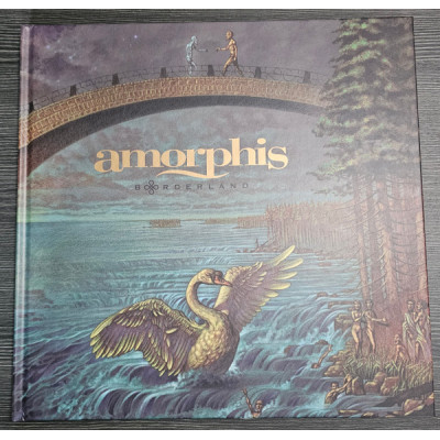 Amorphis - Borderland 2LP+CD Earbook Dancing Shadow vinyl  Абрикосово-чёрно-фиолетовый винил