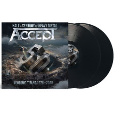 Виниловая пластинка Accept - Teutonic Titans 1976-2026 2LP с автографами