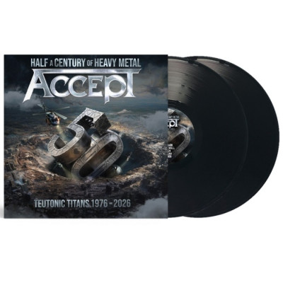 Виниловая пластинка Accept - Teutonic Titans 1976-2026 2LP с автографами