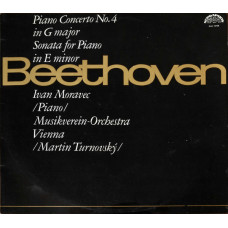 Beethoven - Ivan Moravec - Piano Concerto No. 4 In G Major / Sonata For Piano In E Minor LP Чёрный винил