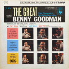 Benny Goodman, His Orchestra, Quartet And Sextet  – The Great Benny Goodman  LP