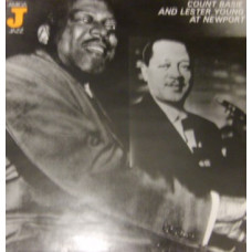 Count Basie and Lester Young - At Newport  LP Чёрный винил