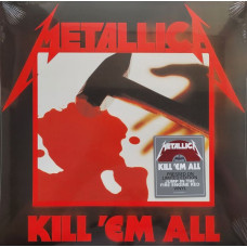 Metallica - Kill 'Em All LP, Jump In The Fire Engine Red Vinyl красно-чёрный мраморный винил Ограниченный тираж