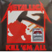 Metallica - Kill 'Em All LP, Jump In The Fire Engine Red Vinyl красно-чёрный мраморный винил Ограниченный тираж
