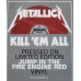 Metallica - Kill 'Em All LP, Jump In The Fire Engine Red Vinyl красно-чёрный мраморный винил Ограниченный тираж