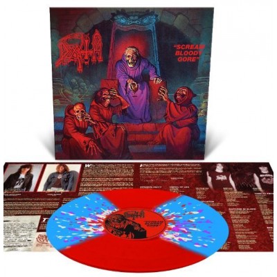 Death – Scream Bloody Gore LP Ltd Ed Blue Red Splatter 781676448012