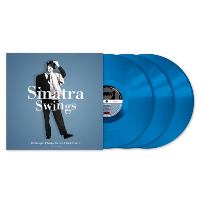 Виниловая пластинка Frank Sinatra - Swings 3LP Синий винил