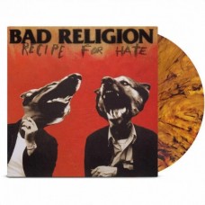 Bad Religion - Recipe For Hate LP US Version Ltd Ed Оранжевый винил с чёрными брызгами Предзаказ