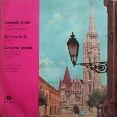 Tartini, Vivaldi, Corelli - Vera Dénes, Vilmos Tátrai - Concerto Grosso In G Minor Op. 6 No. 8 "Christmas" LP Чёрный винил