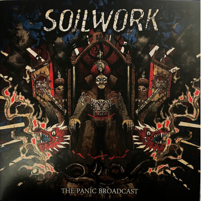 Soilwork – The Panic Broadcast LP Yellow/Black Sunburst  NBR 22567