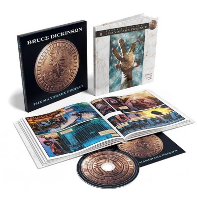 Bruce Dickinson (Iron Maiden) - The Mandrake Project CD Super Deluxe Bookpack Edition Ltd Ed Предзаказ -