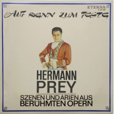Hermann Prey - Auf Denn Zum Feste (Szenen Und Arien Aus Berühmten Opern) LP Чёрный винил