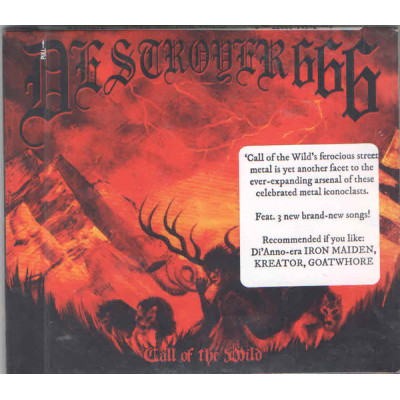 Destroyer 666 - Call Of The Wild LP Ltd Ed 500 шт. Чёрный винил + постер SOM 457D