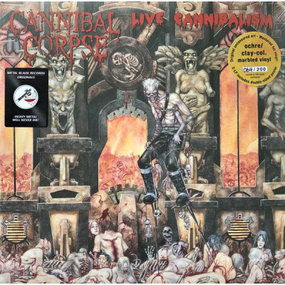 Cannibal Corpse – Live Cannibalism 2LP Ochre/Clay Vinyl