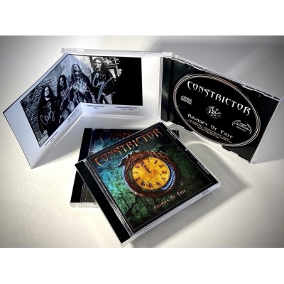 CD Constrictor - Ravages Of Fate CD Jewel Case c автографами участников группы WOD 073