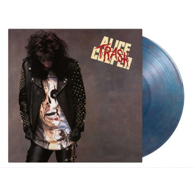 Alice Cooper - Trash LP Ltd Ed Прозрачный синий с красным винил