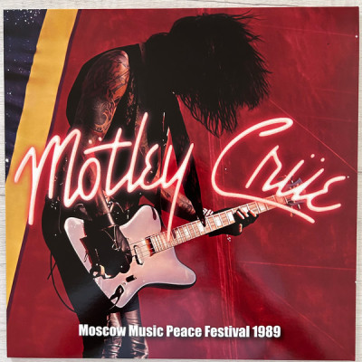 Mötley Crüe – Moscow Music Peace Festival 1989 LP Red Красный винил