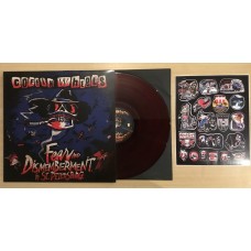 Coffin Wheels – Fear And Dismemberment In St. Petersburg LP Red with Black mix Ltd Ed  70 copies