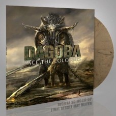Dagoba - Face The Colossus LP Gatefold Gold & Black Marbled Vinyl Ltd Ed 300 copies 822603118117