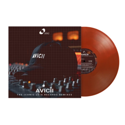 Виниловая пластинка Avicii - The Iconic Joia Records Remixes LP золотой с красным мраморный винил Предзаказ