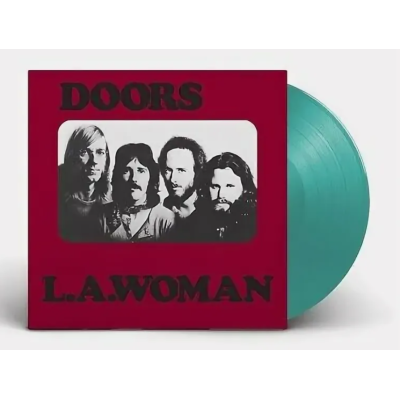 Виниловая пластинка The Doors ‎- L.A. Woman LP Делюкс-издание Зелёный винил Тираж рапродан, последний экземпляр