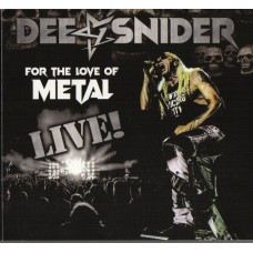 CD+DVD Digipack Dee Snider (Twisted Sister) – For The Love Of Metal Live!